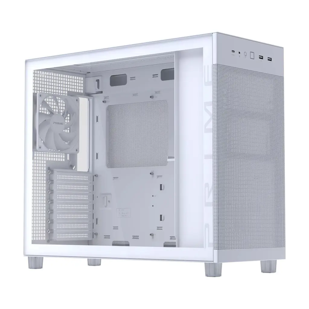 Корпус для ПК ASUS Prime AP303 TG White (90DC00V3-B39010) - фото 8