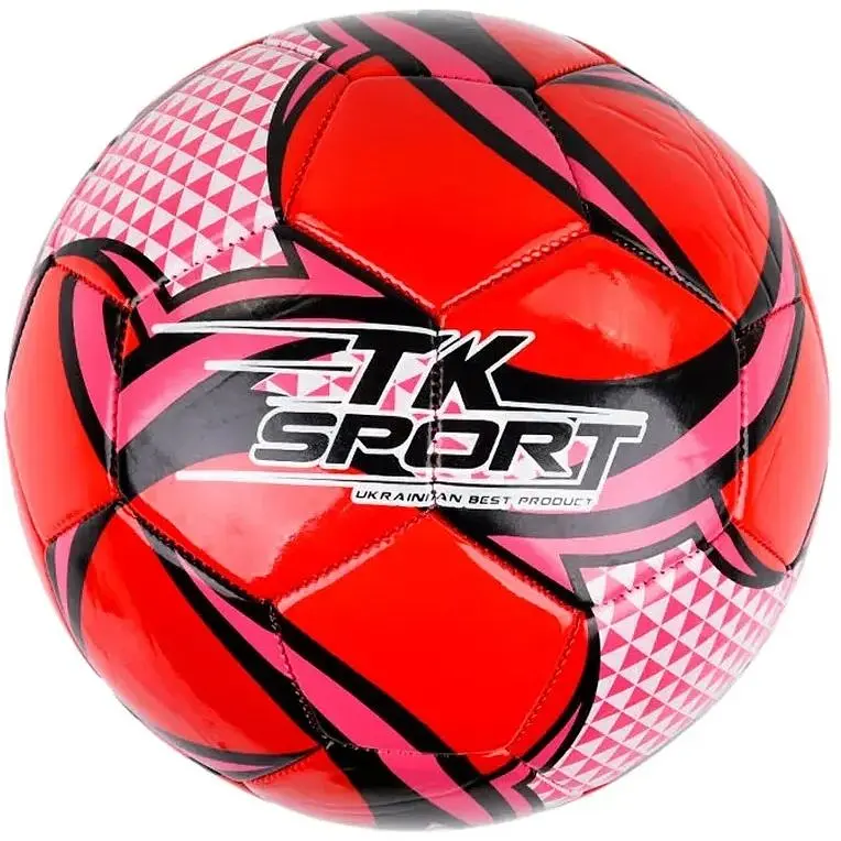 Футбольний м'яч TK Sport ЦБ-00260938 1 шт. в асортименті - фото 4