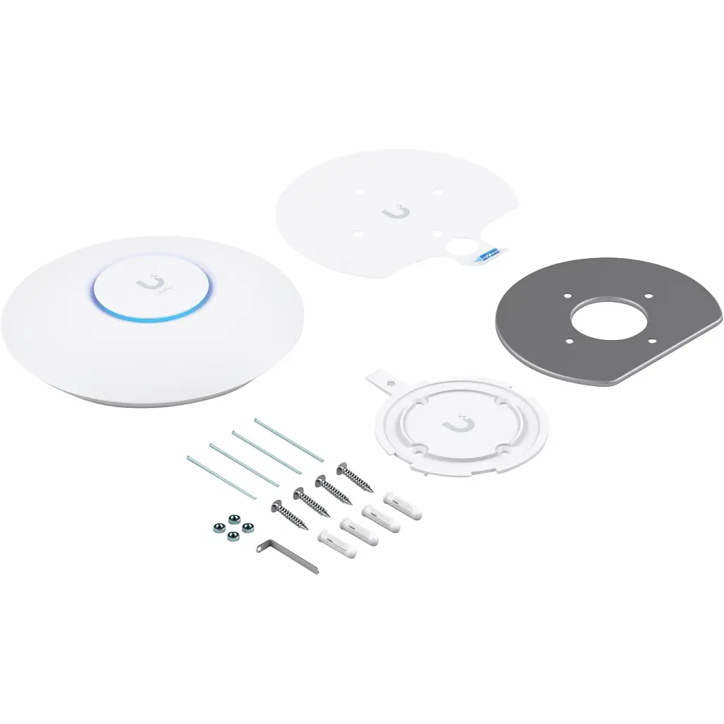 Точка доступу Wi-Fi Ubiquiti UniFi U6 PLUS (U6-PLUS) - фото 3