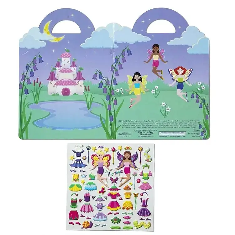 Наліпки Melissa & Doug Феї об'ємні багаторазові (MD19414) - фото 3