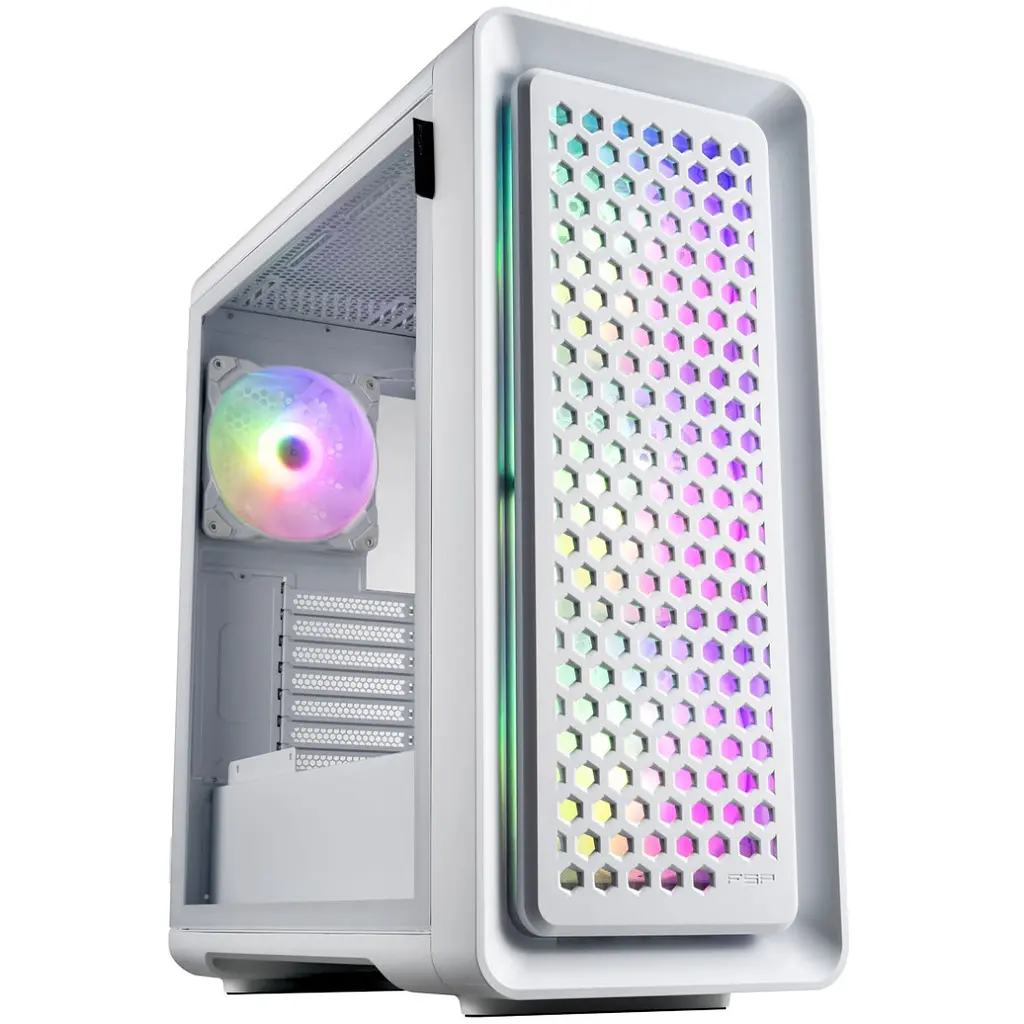 Корпус FSP CUT593AW без Блок живлення ATX Білий