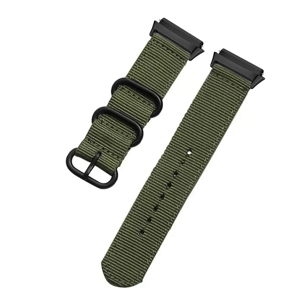 Нейлоновий ремінець Primo Traveller для годинника Xiaomi Redmi Watch 3 Active Army Green - фото 3