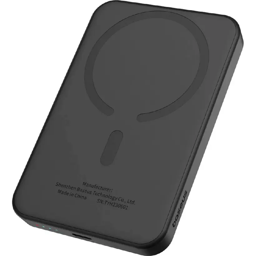 Внешний аккумулятор Baseus Magnetic Bracket Mini 5000mAh 20W Black (P10022107113-00) [102125] - фото 4