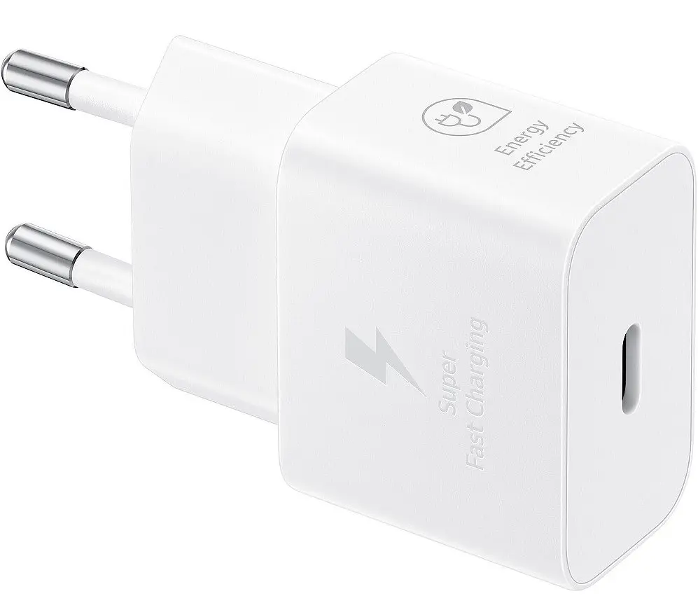 Мережевий зарядний пристрій Samsung 25W Travel Adapter + Type-C cable Білий (EP-T2510XWEGEU) (6921949) - фото 3