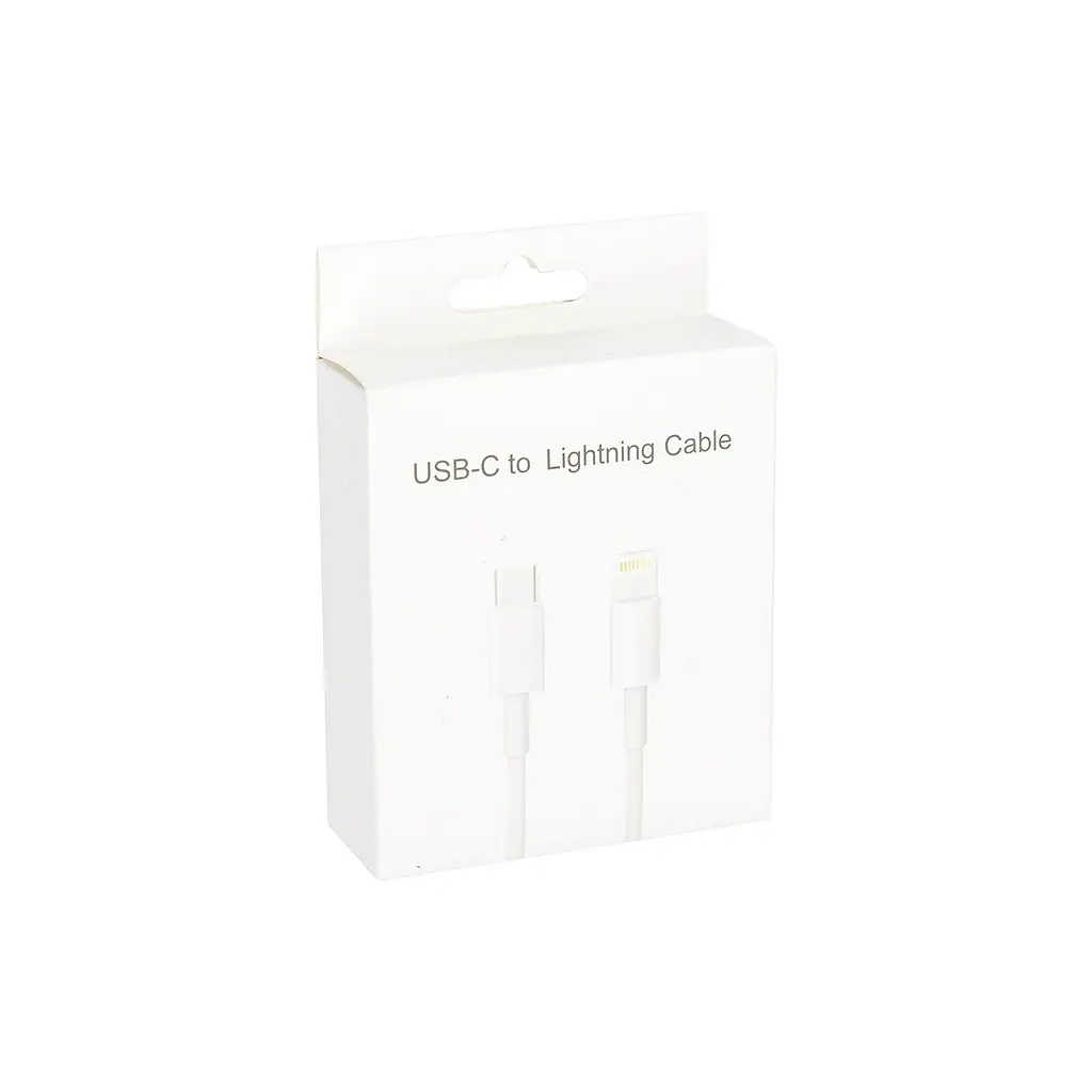 Дата кабель USB-C to Lightning 1.0m 12W PowerPlant (CA913275) - фото 3