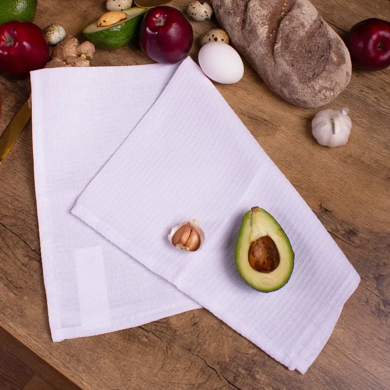 Полотенце вафельное MirSon №508 Waffle White 60х45 см (2200006739708) - фото 3