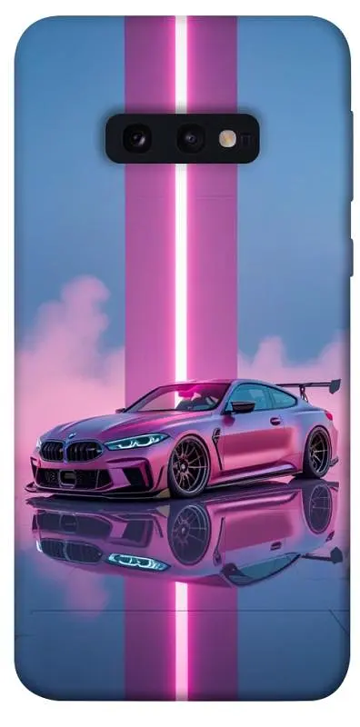 TPU чохол Demsky Pink neon car для Samsung Galaxy S10e