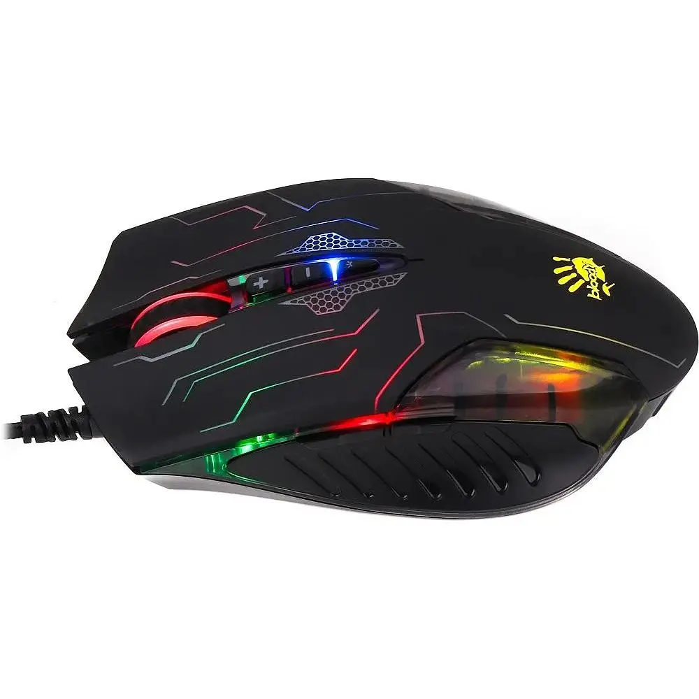 Миша A4Tech Bloody Q50 Battlefield USB black - фото 3