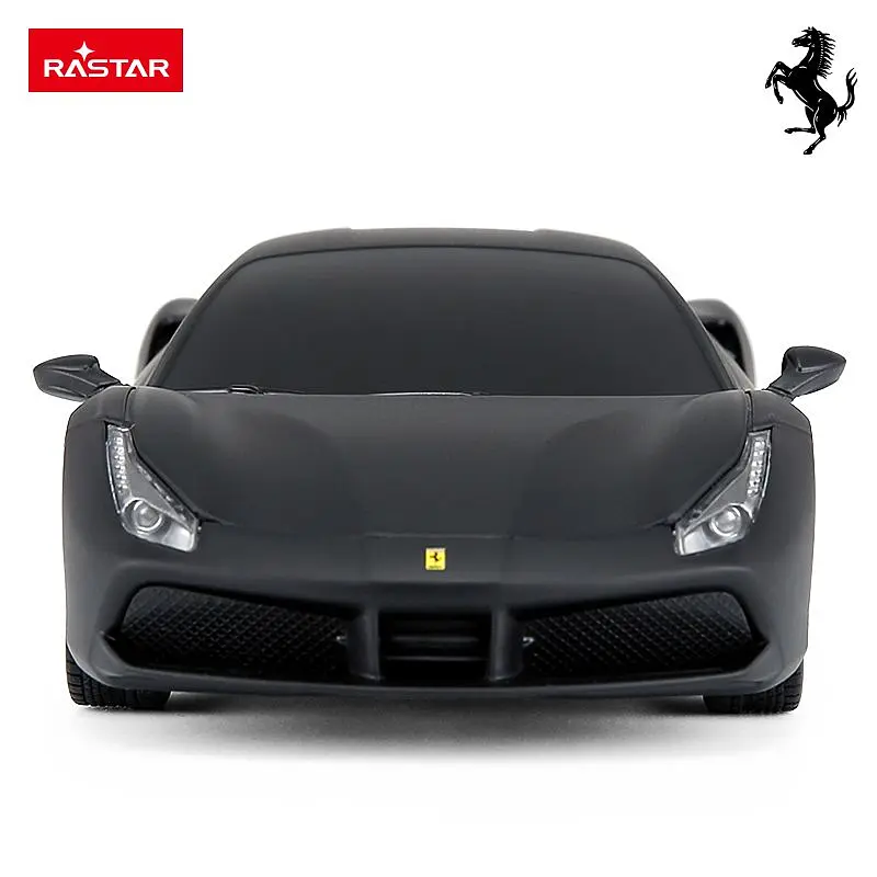 Машинка Rastar Ferrari 488 GTB на управлении 1:24 черный 76000 - фото 3