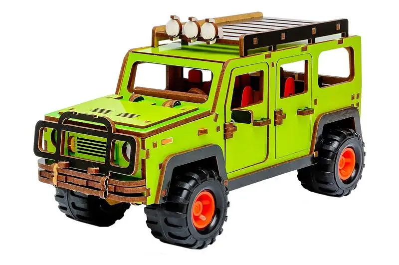 Конструктор Puz-00951 "Wood Rover", дерев'яний PuzzleOK - фото 3