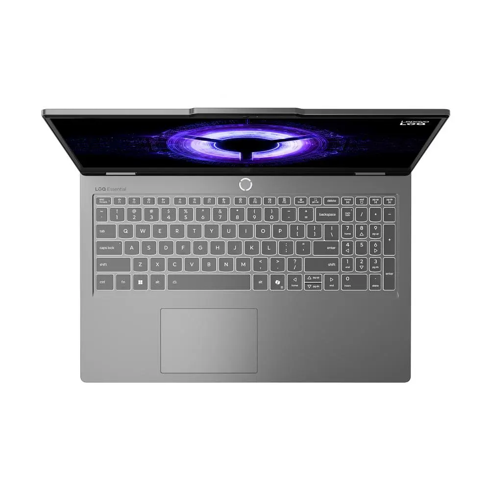 Ноутбук Lenovo LOQ Essential 15IRX11 (15.6 F 144 Hz, Intel Core i7-13650HX, 16 GB, 512 SSD, RTX 5050 8 GB, DOS) Luna Grey (83SC008YRA) - фото 8