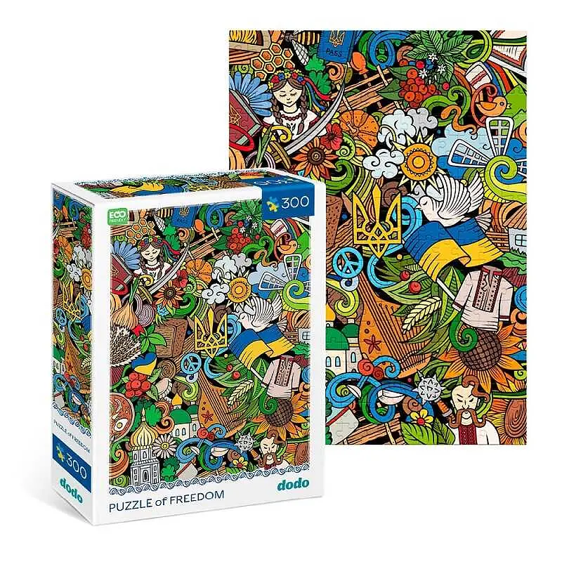 Пазл "Український настрій" 300587 DoDo, 300елементів, у коробці (4820198240714 - фото 3