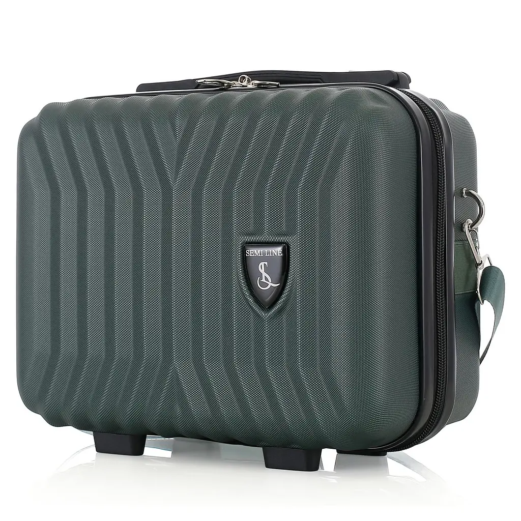 Бьюті-кейс Semi Line 12L Green (T5986-1) - фото 8