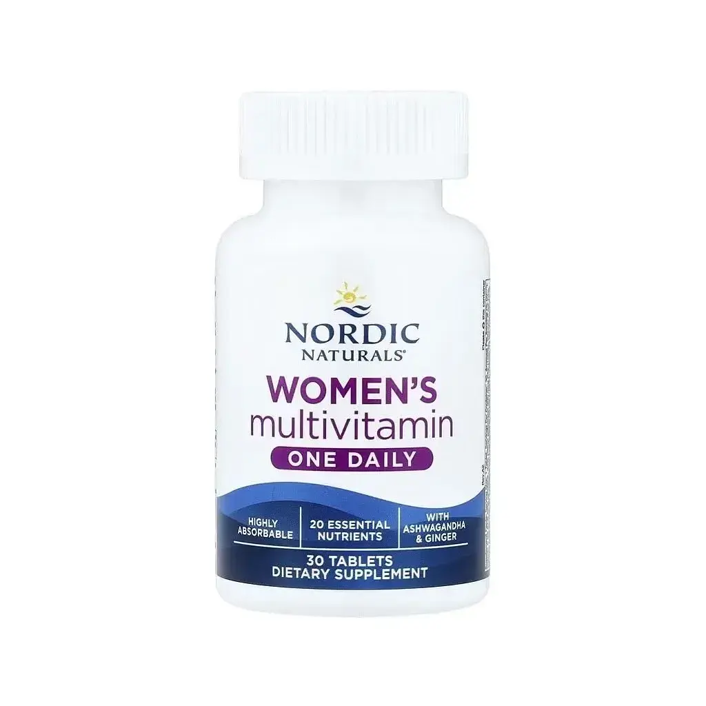 Мультивітамін Nordic Naturals Мультивітаміни для жінок, Women's Multivitamin, One Daily, 30 таблеток (NOR-01555) - фото 3