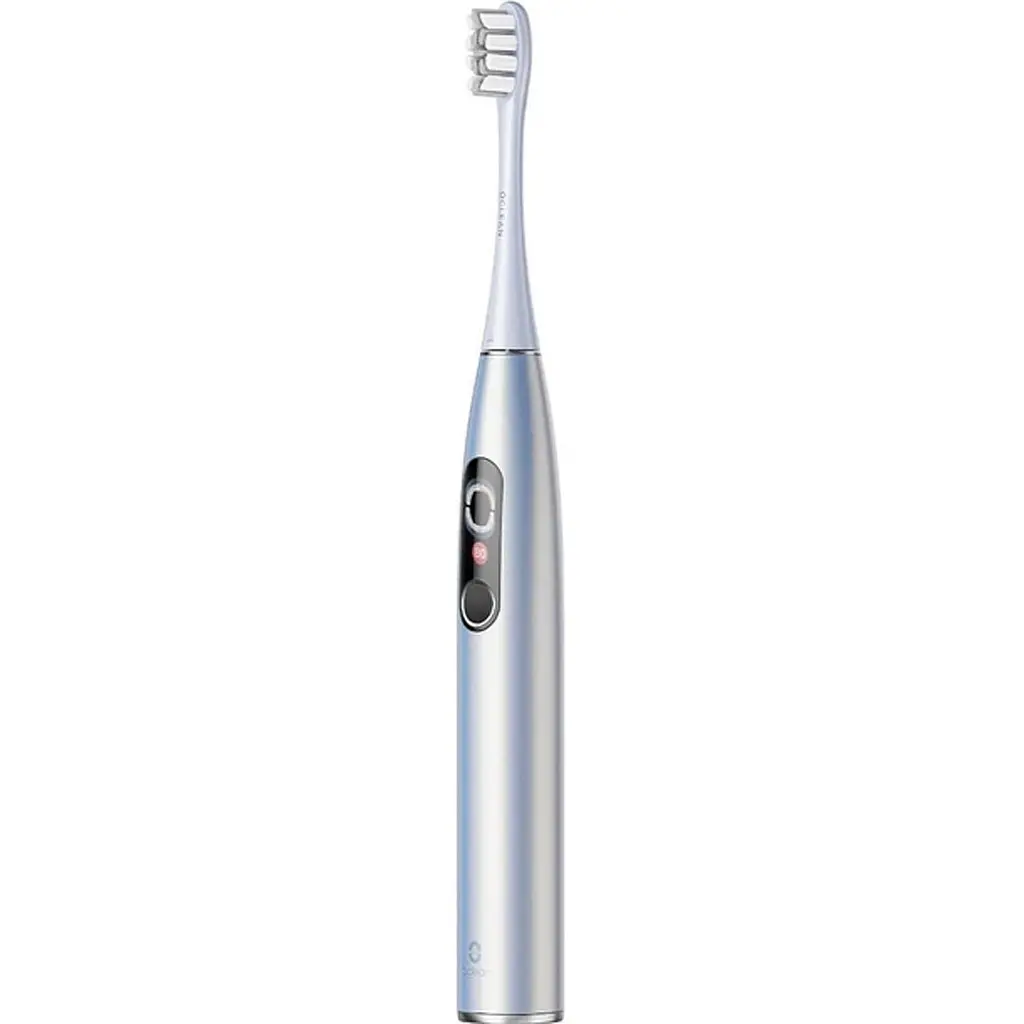Электрическая зубная щетка Oclean X Pro Digital Set Electric Toothbrush Glamour Silver [89859] - фото 2