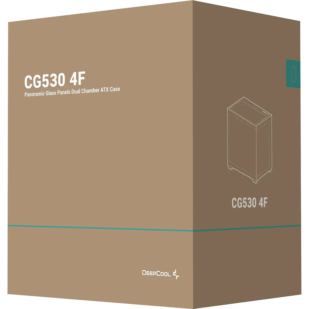 Корпус Deepcool CG530 4F Black (R-CG530-BKADA4-G-1) [146718] - фото 14