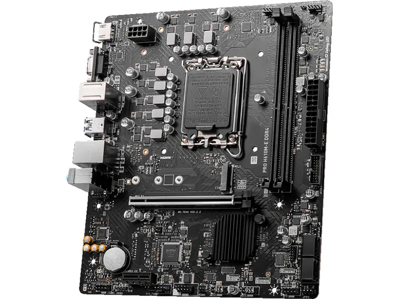 Материнська плата MSI PRO H610M-E DDR4 - фото 3