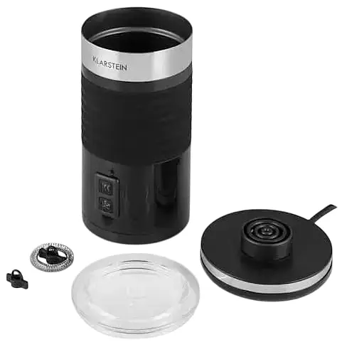 Спінювач молока Klarstein Biancolatte 0.2 л чорний (10028912) - фото 6
