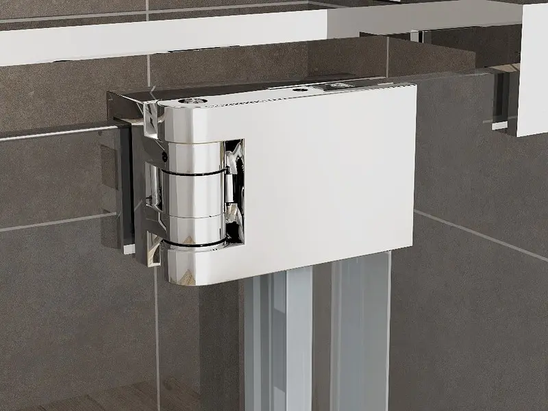 Душова кабіна без піддону Koer SR SC02-120x90x200-TR-01 прозоре скло Easy Clean 8 мм, хром KR5354, Універсальна, прозорий, хром - фото 9