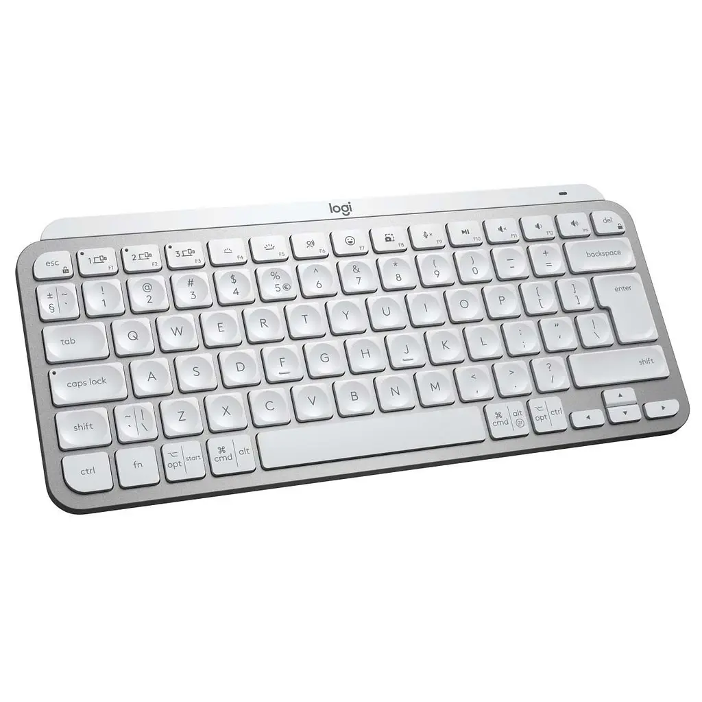 Клавиатура Logitech MX Keys Mini для Mac Wireless Illuminated Pale Grey (920-010526) - фото 2