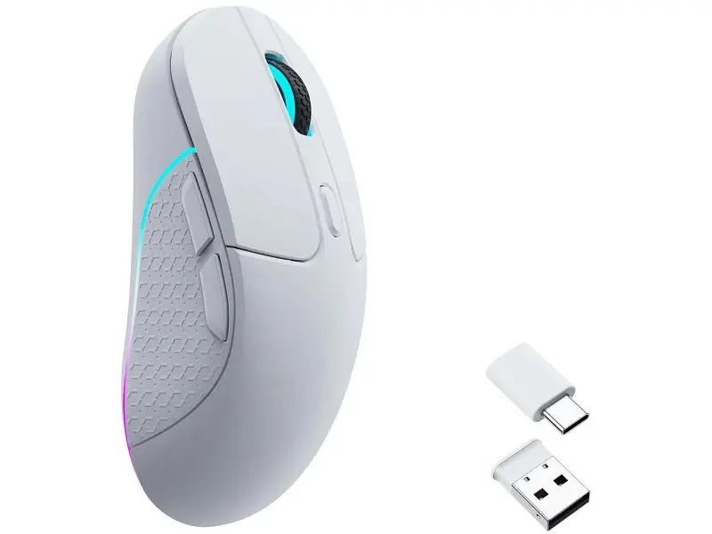 Миша Keychron M3 White (M3-A3)