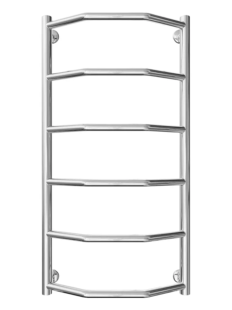 Водяна рушникосушка Mario Inox Трапеція 770x430/400 1.8.044618.P, Хром, нижнее - фото 2