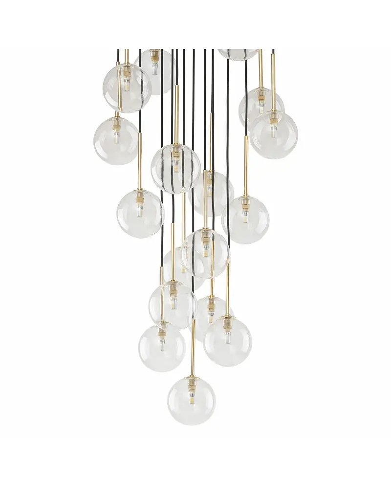 Подвесной светильник TK Lighting 5945 Nilos G9 17x6W IP20 Bk - фото 4