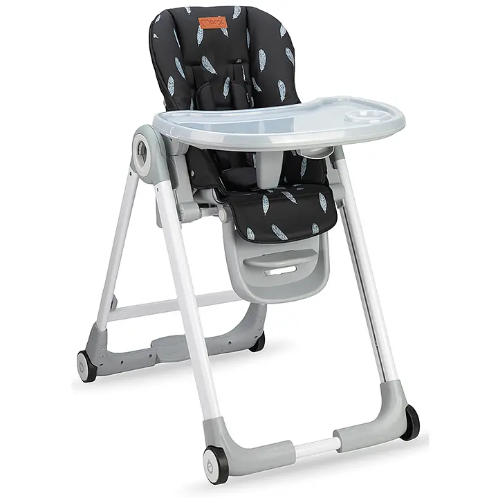 Стульчик для кормления MoMi LUXURIA Black - фото 5