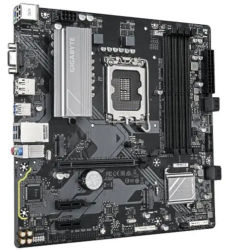 Материнская плата LGA1700, Gigabyte B760M D3HP, B760, 4xDDR5, Int.Video(CPU), 4xSATA3, 2xM.2, 1xPCI-E 4.0 x16, 2xPCI-E 3.0 x1, Realtek 7.1, Realtek GbE, 6xUSB3.2/6xUSB2.0, VGA/HDMI/DP, MicroATX - фото 3
