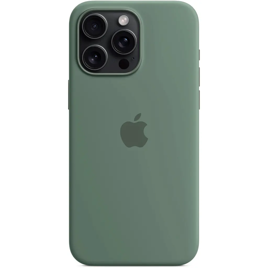 Чохол Silicone Case with MagSafe для Apple iPhone 15 Pro Max Cypress AAA [93256] - фото 3