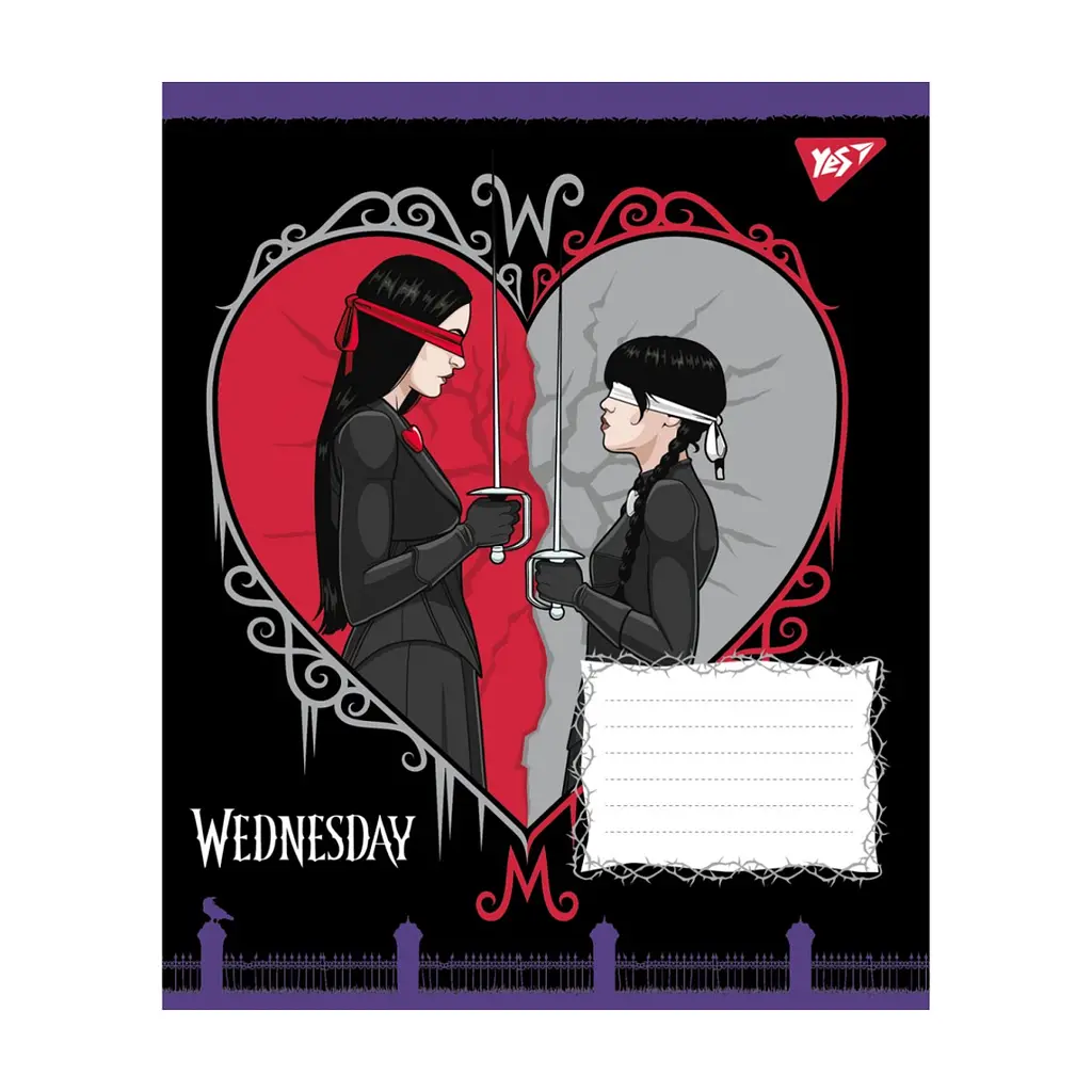 Зошит Yes Wednesday Школа Загадок А5 48 аркушів клітинка (768266), в асортименті - фото 3