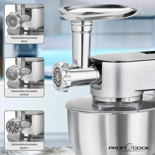 Кухонний комбайн-тестоміс Profi Cook PC-KM 1189 6.7л - фото 10