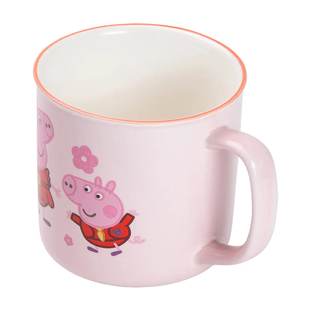 Чашка порцелянова Peppa Pig 400 мл, рожевий Yiwu HP-15-13 - фото 13