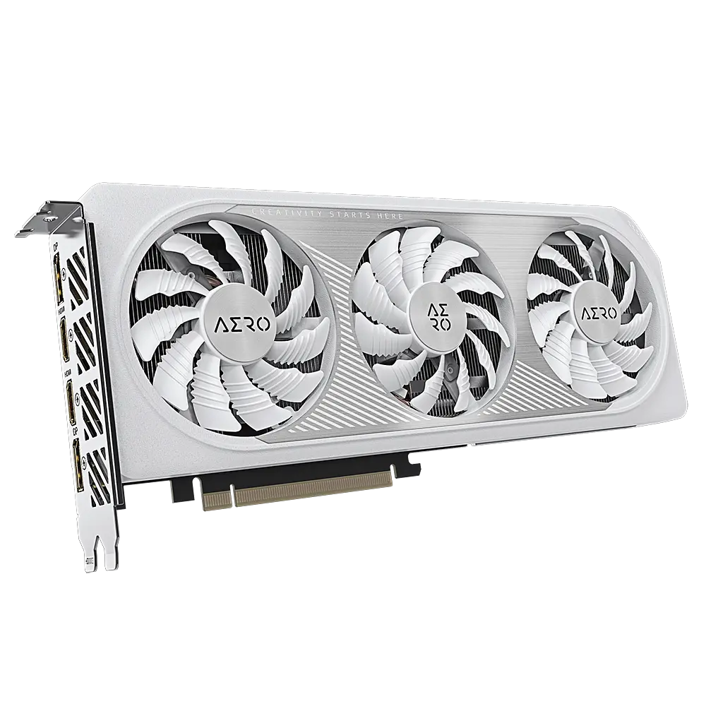 Відеокарта GeForce RTX 4060 8GB Gigabyte Aero OC (GV-N4060AERO OC-8GD) Б/В - фото 2