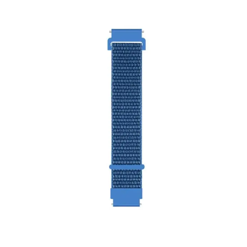 Ремінець BeCover Nylon Style для Amazfit Stratos 1/2/2S/3/GTR 2/GTR 47mm/GTR Lite 47mm/Nexo/Pace Blue (705888) - фото 2