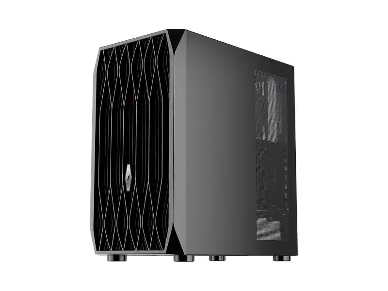 Корпус 1stPlayer AY7-BK-4F1 Black - фото 4