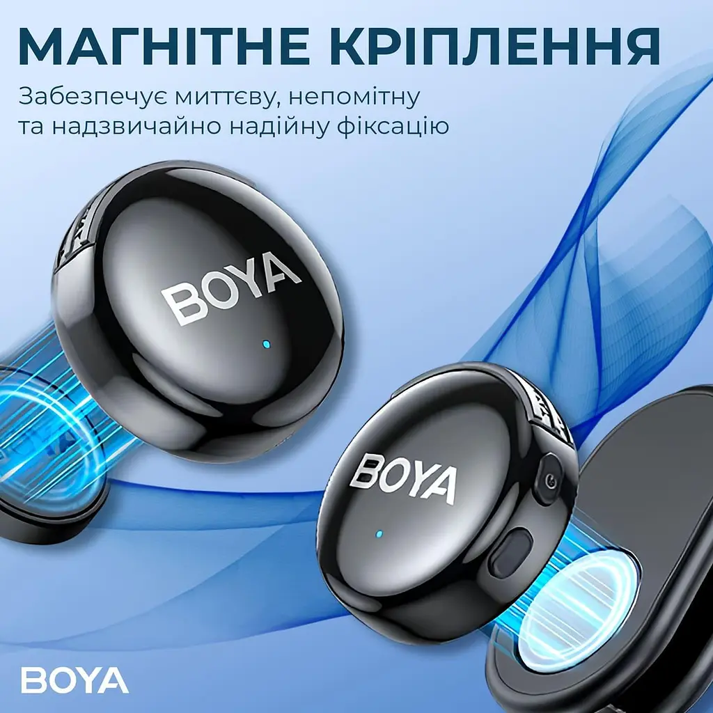 Мікрофон Boya LINK 3-01 Type-C/TRS/Lightning Black (LINK 3-01) - фото 8