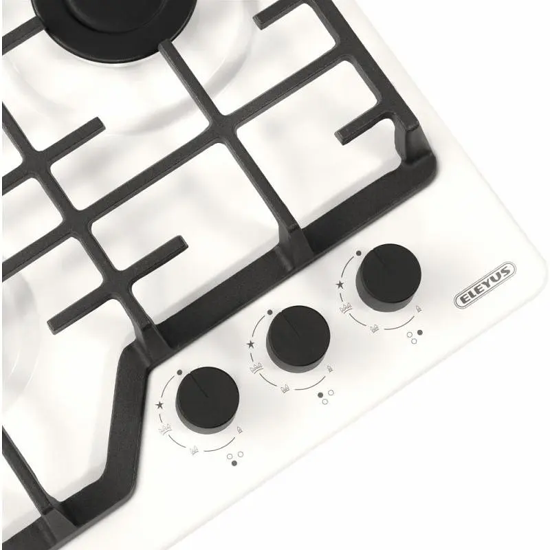 Газовая варочная поверхность Eleyus Magenta 45 WH CF - фото 8