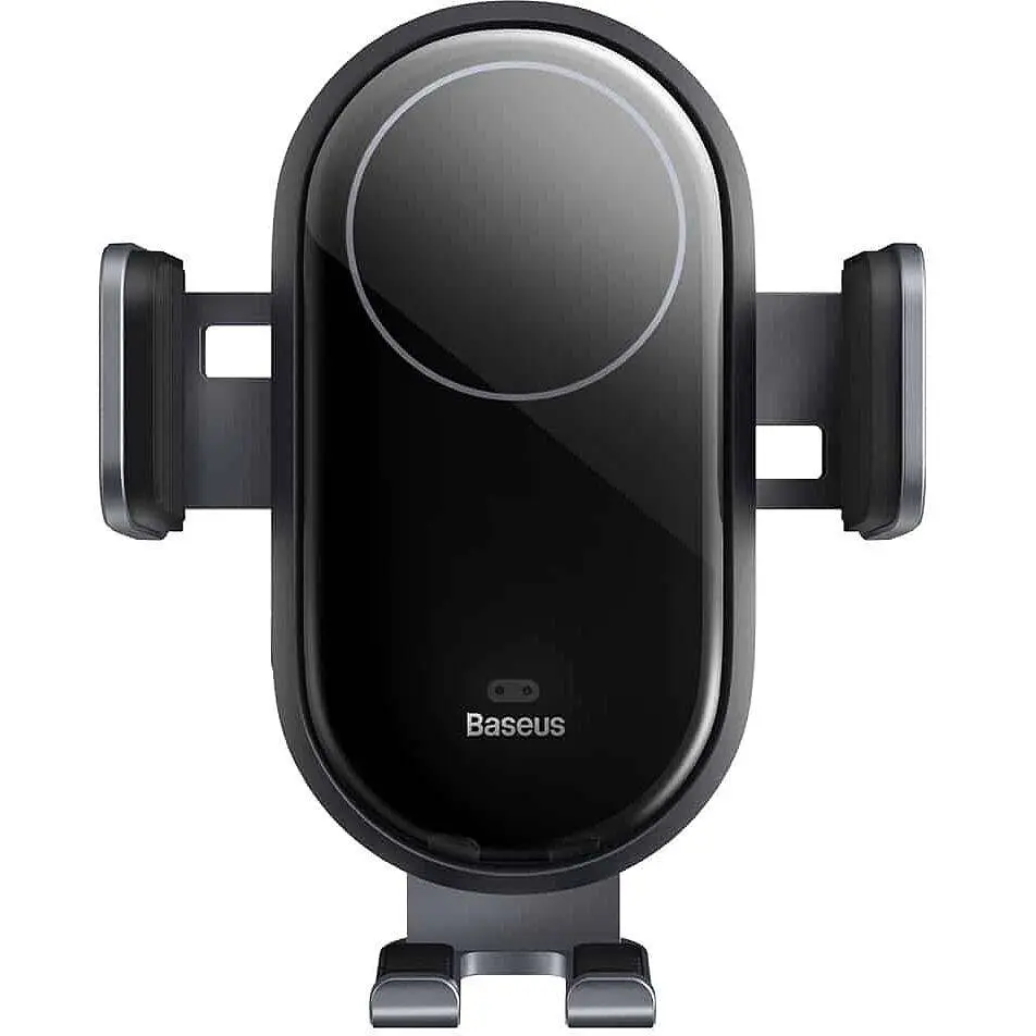 Автомобильный держатель холдер с БЗП Baseus LightChaser Series Wireless Charging Electric Car Mount 15W C40355900121-00 Black - фото 3