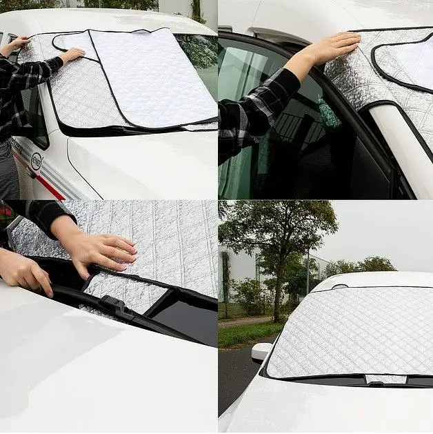 Чохол на лобове скло від замерзання Heyner Windscreen Cover Pro 95х145 см (Подвійна Щільна) (512500) - фото 2