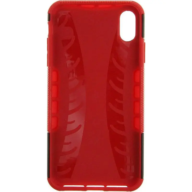 Чохол-накладка Toto Dazzle Kickstand 2 in 1 Case Apple iPhone XS Max Red - фото 5