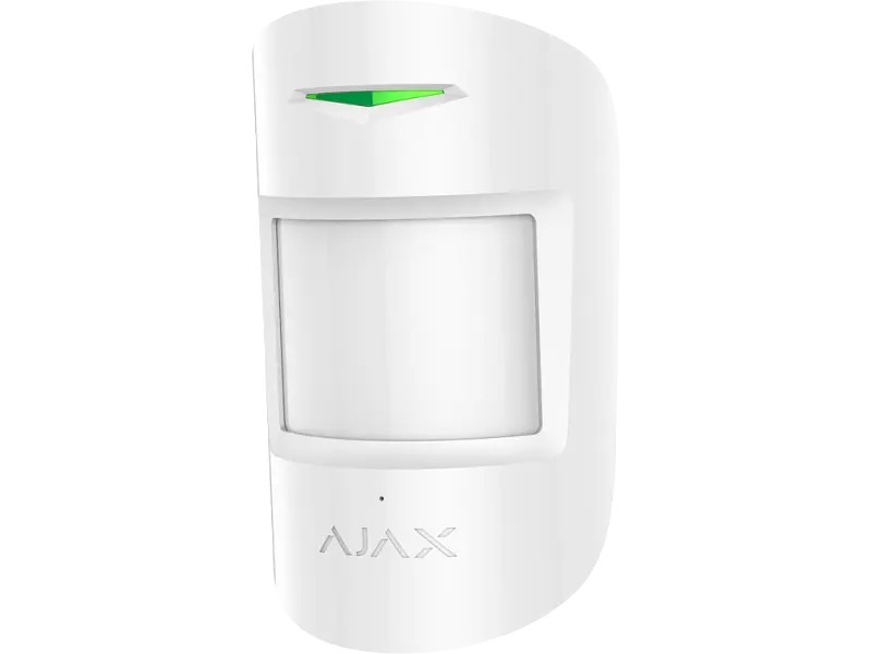 Комбінований датчик руху та розбиття скла Ajax CombiProtect White (7185) - фото 3