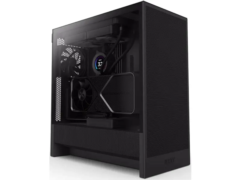 Корпус NZXT H5 Flow Black (CC-H52FB-01)