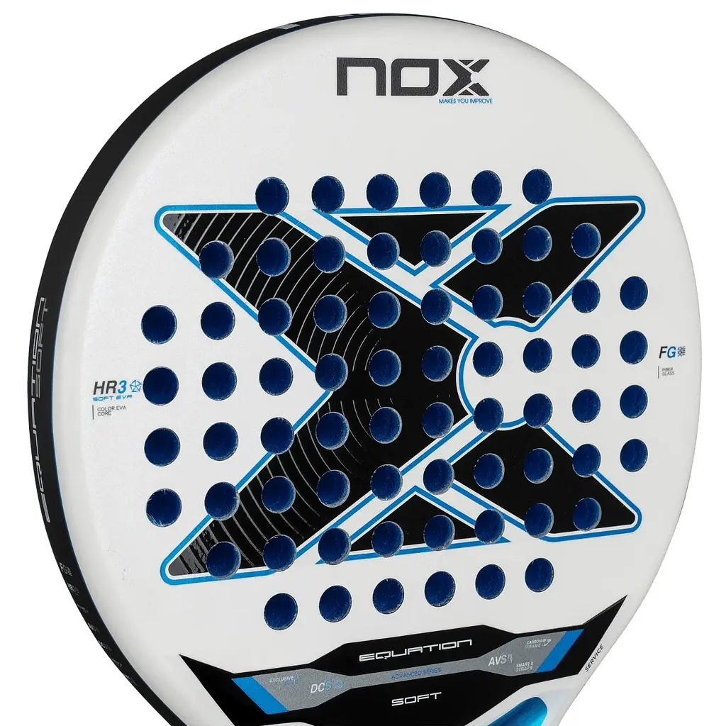 Ракетка для паделу NOX EQUATION SOFT ADVANCED - фото 9