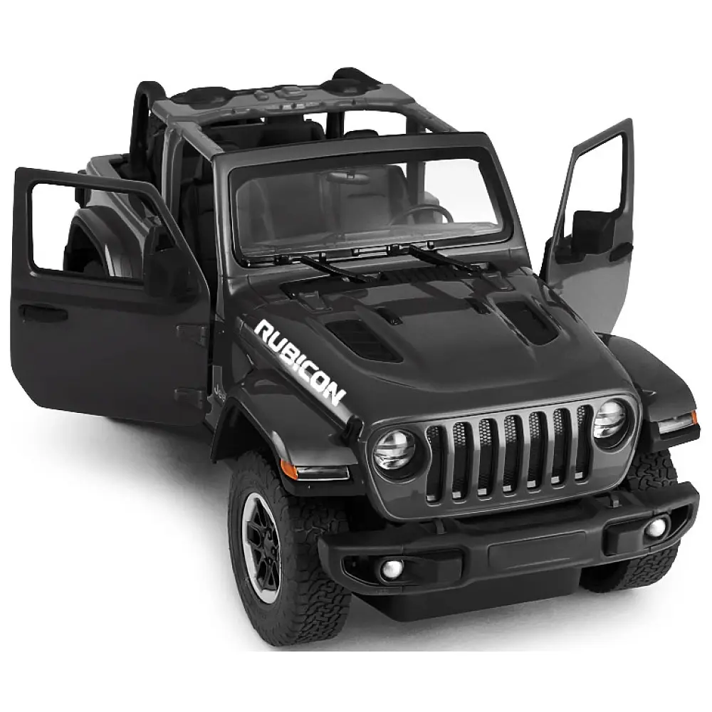 Машинка Rastar JEEP Wrangler Rubicon на радіокеруванні. 1:14. Чорний - фото 2