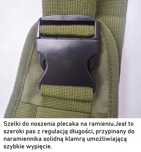Тактична сумка слінг Nobrand Green Tactical через плече sum0028815 - фото 10