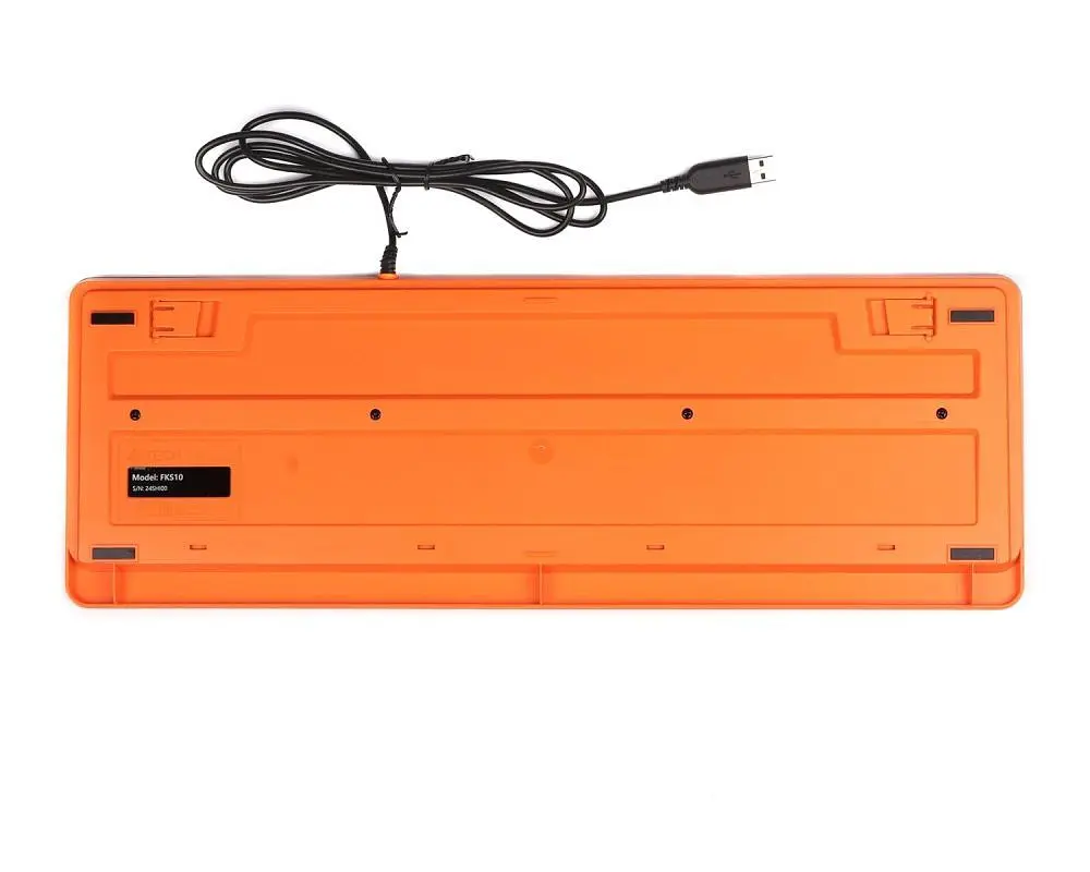 Клавіатура A4Tech Fstyler FKS10 Orange (FKS10 (Orange)) - фото 2