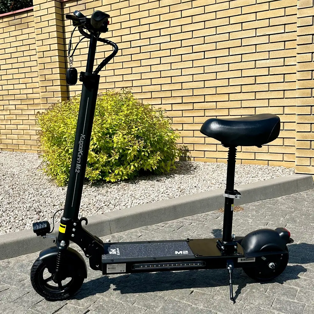 Электросамокат Kugoo M2 500W 13Ah Черный (модель 2025 года) - фото 2
