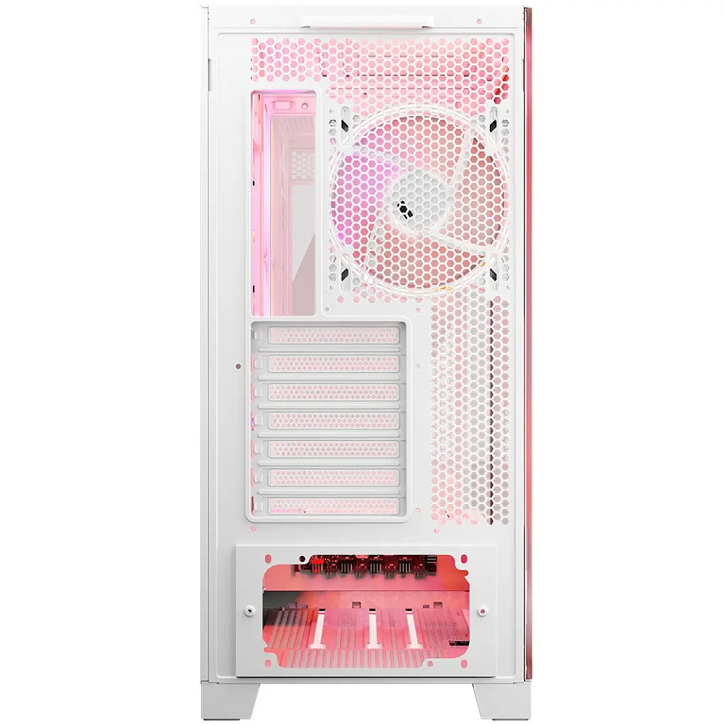 Корпус Modecom VOLCANO SPACE APEX ARGB 4x140mm fans MIDI USB 3.0x2+TYPE-C БІЛИЙ без Блок живлення ATX - фото 5