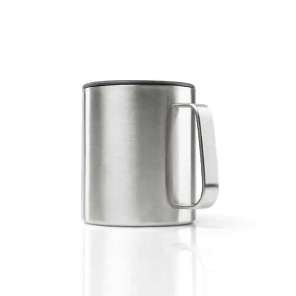 Термокружка GSI Outdoors Glacier Stainless 10 Fl Oz Camp Cup Серебро (1099-63210) - фото 2
